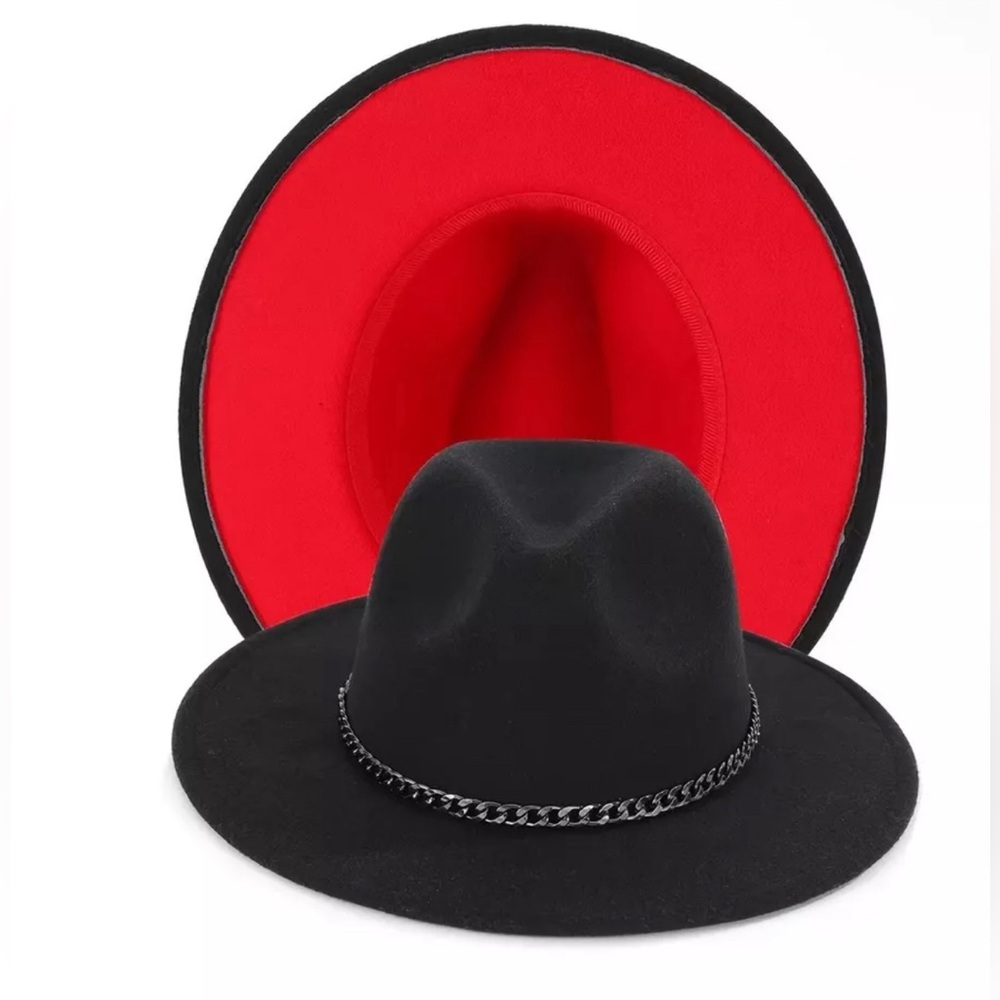Two Tone Brim Hat